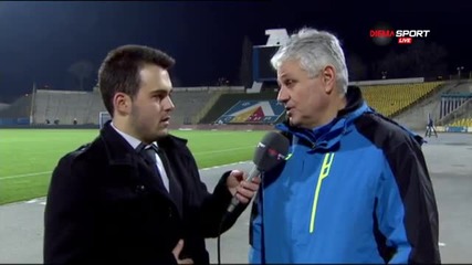 Мнението на Стойчо Стоев след служебната победа над Литекс