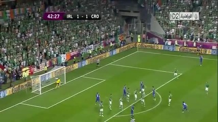 • Euro 2012 • Ирландия 1:3 Хърватия •