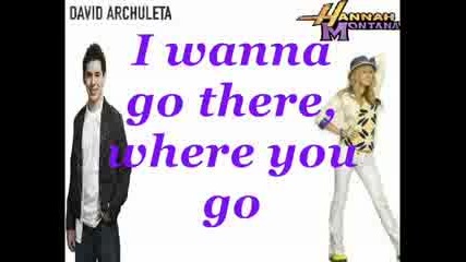 David Archuleta and Hannah Montana - I Wanna Know You Full
