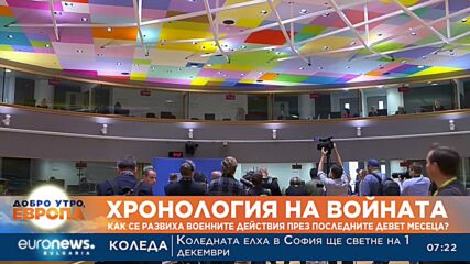 Хронология на войната: Как се развиха военните действия през последните девет месеца?