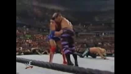 Wwf - Wrestlemania 16 - Chris Jericho Vs Benoit Vs Kurt Angle 