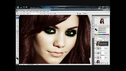 Vanessa Hudgens in Photoshop 