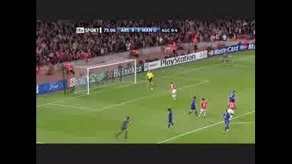 Arsenal vs Manchester United 1 - 3