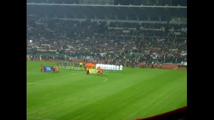 България - Италия [световни квалификации 2010] - Националният химн на България