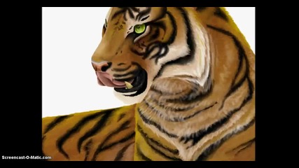 'cleansed' - Тигър speedpaint