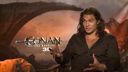 Интервю с Jason Momoa - 'conan the Barbarian'