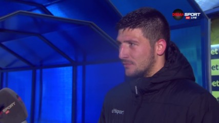Хаджиев: Не очаквахме бързи голове