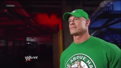 Wwe Raw 1000 23.7.2012 John Cena And The Rock Backstage Segment