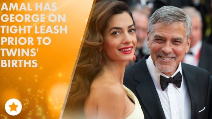 George Clooney skips Aurora Prize as twins due any day