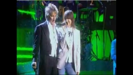 Rod Stewart and Chrissie Hynde - As Time Goes By