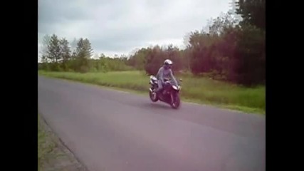 Honda Nsr 125 endo and burnout