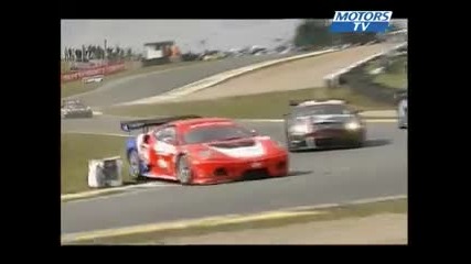 Crash Ferrari Gt Angleterre Round 2 Knockhill 