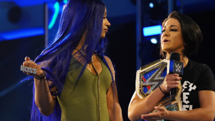 Bayley offers up Sasha Banks for clash with Tamina: SmackDown, April 10, 2020