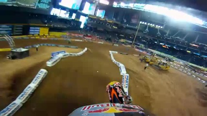 Ken Roczen live - Phoenix Supercross 2011 