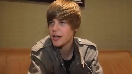 Justin Bieber Backstage of the Oprah Winfrey Show