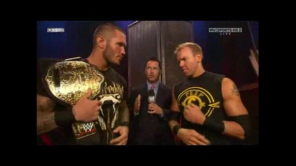 Wwe Randy Orton и Christian Backstage Over The Limit 2011