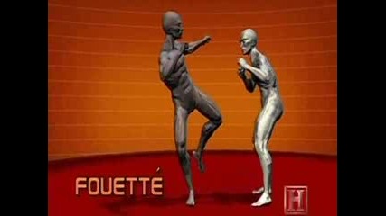 Human Weapon Savate - Fouette,  High Whip Kick
