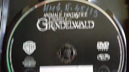 Българското Dvd издание на Фантастични животни: Престъпленията на Гринделвалд (2018)