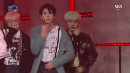 Bts (bangtan boys) - Run Inkigayo 06.12.2015