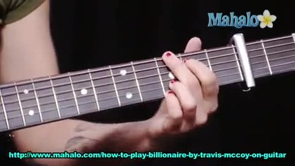 Как да свирите на китара Billionaire - Travie 