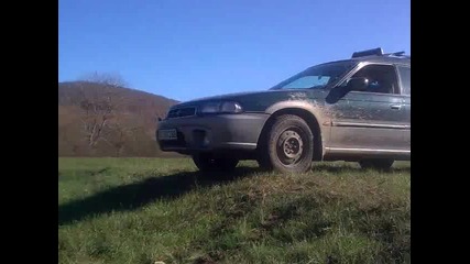 Стара речка - субару Аутбек - опит за диагонален тест