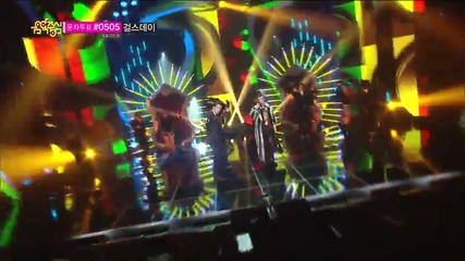 140125 Rain & Tae Jin - La Song @ Music Core