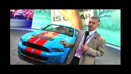 American Muscle - 2010 Ford Shelby Gt500 - 2009 Detroit Auto Show 