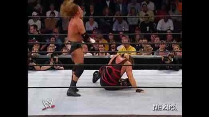 WWE Triple H vs. Kane - No Mercy 2002 (Title Unification Match) **HQ**