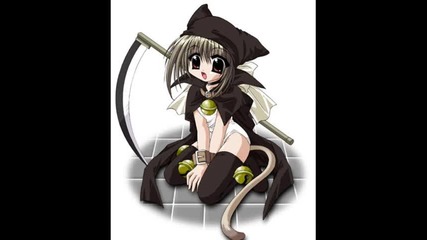 anime girls cat