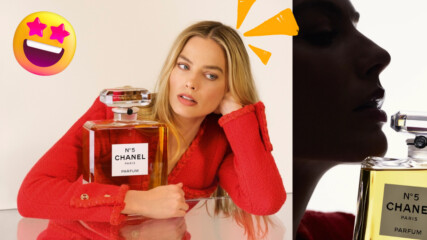 Марго Роби е новото лице на Chanel No.5 – 🖤 Парфюмът, който пише история