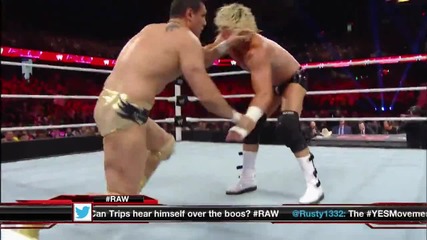 Dolph Ziggler vs. Alberto Del Rio Raw (03.03.14)