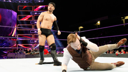 Gentleman Jack Gallagher promises to ruin Hideo Itami's life: WWE 205 Live, Jan. 9, 2018