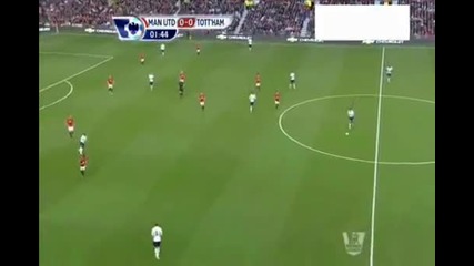 Манчестър Юнайтед - Тотнъм 2:3 ( Англия, Висша лига (29-09-2012)