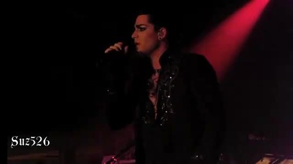 Adam Lambert Soaked Paris 18.11.10 