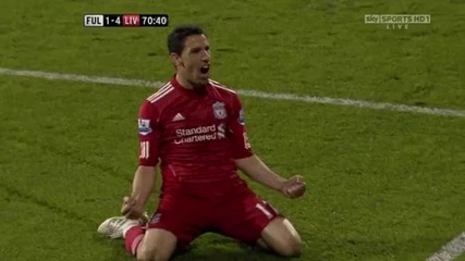 Fulham 1-4 Liverpool ( Maxi Rodriguez )