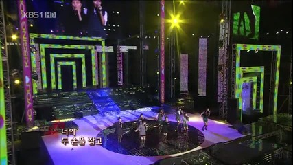 Snsd Girls Generation - Kissing You (kbs 1 2009 live) 