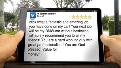 Car Paint Protection London Exceptional 5 Star Review by Nazir D.