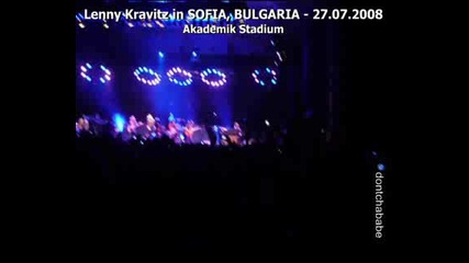 Lenny Kravitz - It Aint Over Til Its Over (на Живо В София)
