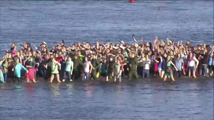 Руснаци организираха танц във вода