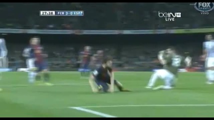 Барселона - Еспаньол 4-0 / Messi L. ( 29' дузпа)