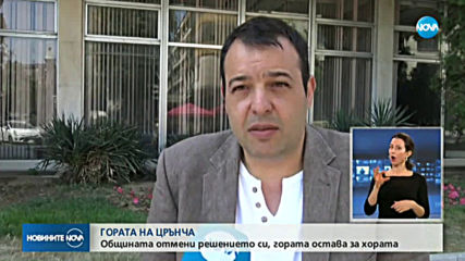 Отмениха продажбата на гората над Црънча