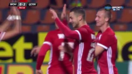 Вторият гол на Ангелов срещу Монтана