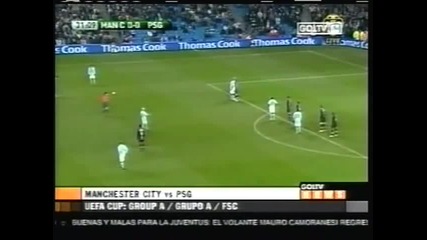 2008 Manchester City (england) 0-paris St Germain (france) 0