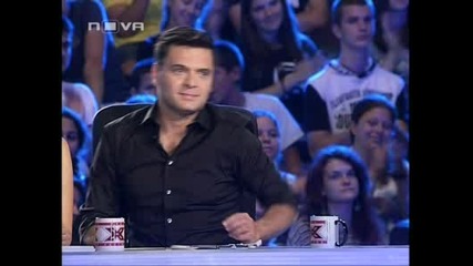 Жена Изправи Публиката На Крака - X - Factor България! 11.09.2011
