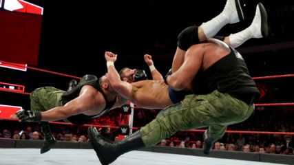 AOP vs. Chad Gable & Bobby Roode - Raw Tag Team Championship Match: Raw, Nov. 26, 2018