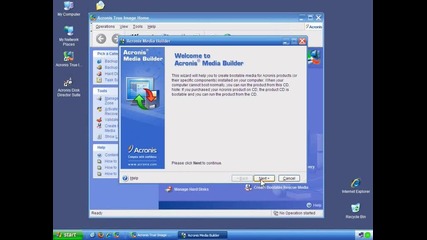 (4) Acronis True Image - Bootable Rescue Media