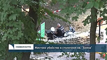 Жестоко убийство в столичния кв. "Бояна"