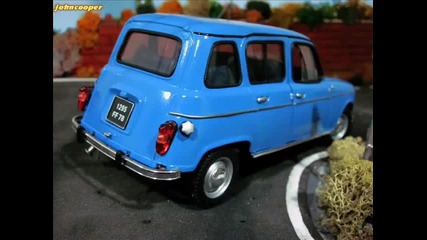 1:18 Renault 4l 1961 & 1978