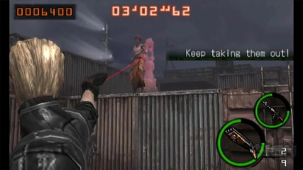 Resident Evil The Mercenaries 3d - Wesker _ Hunk Gameplay