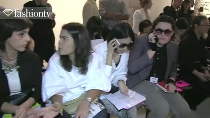 Manish Arora Front Row - Paris Fashion Week Spring 2012 Pfw